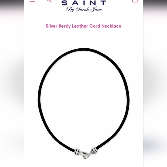 Saint By Sarah Jane | 925 Leather Necklace - Picture 8 of 8